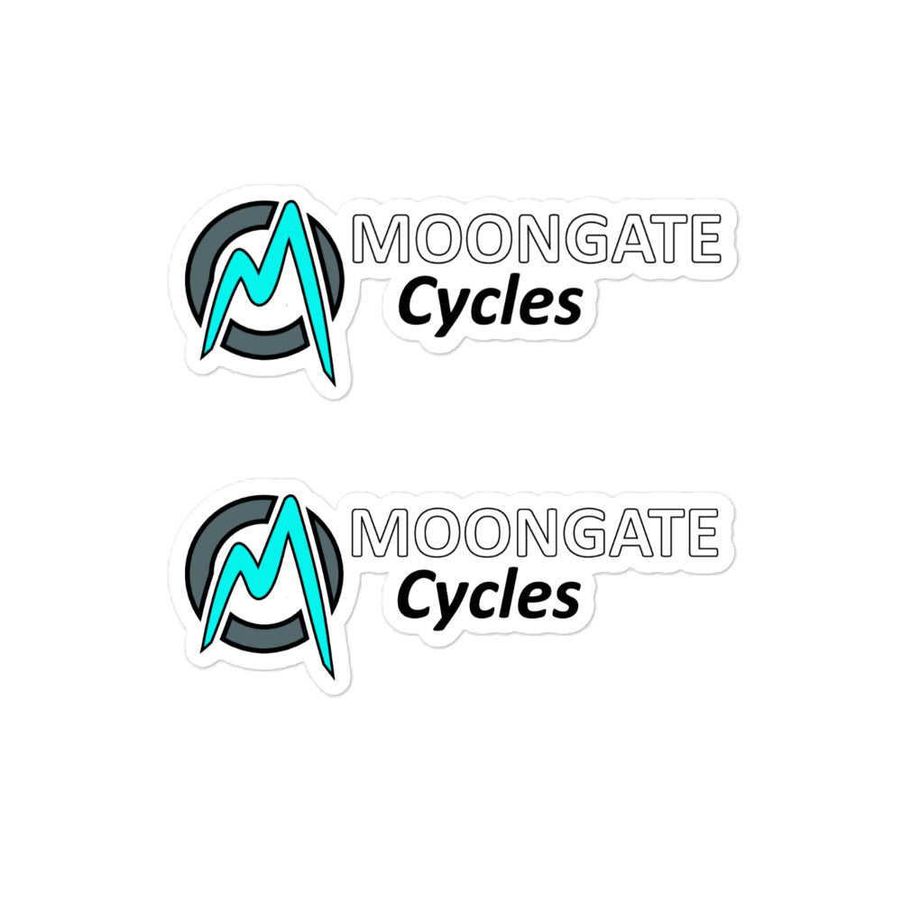 Moongate Logo - Bubble-free stickers