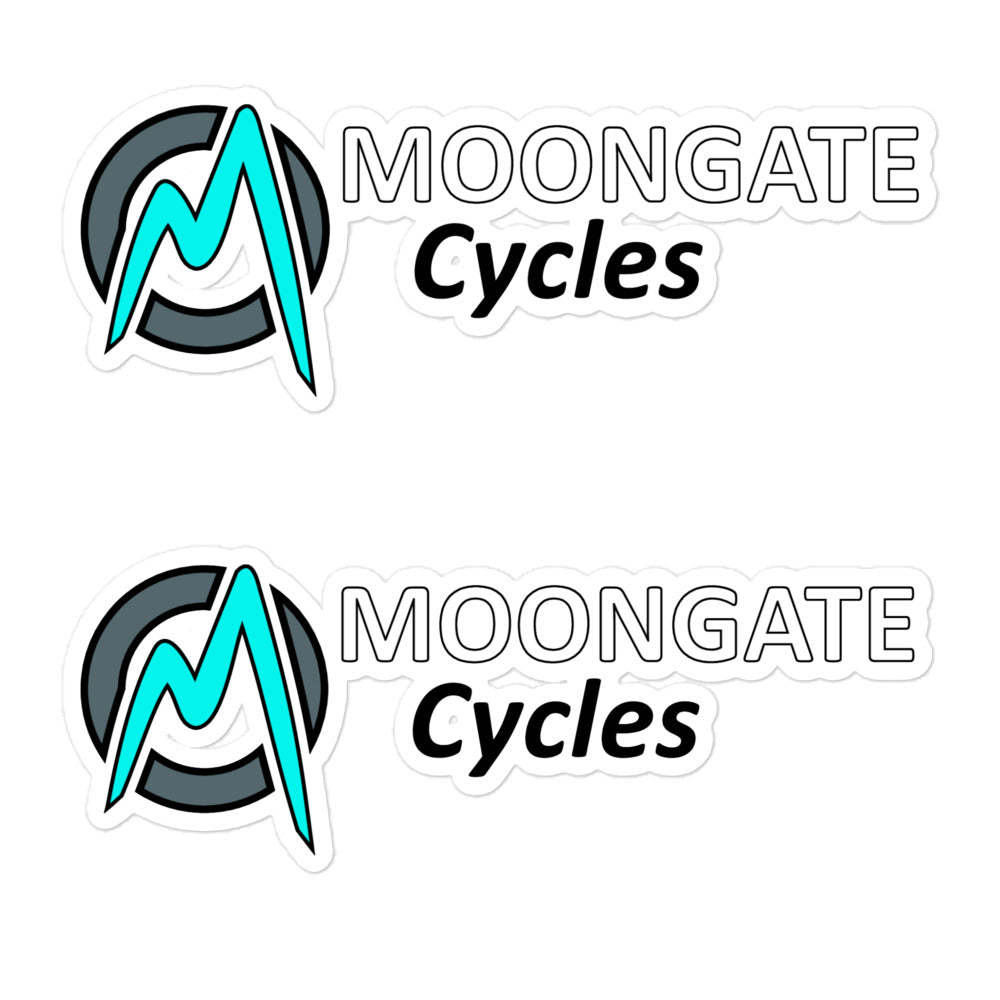 Moongate Logo - Bubble-free stickers